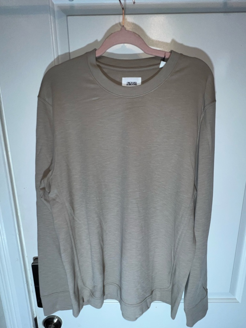 Men’s Orchard & Broome Rutgers Sweatshirt. NWT Size: L. Retail: $195.  Ask:$89.